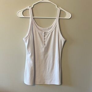 Women's White Tank Top